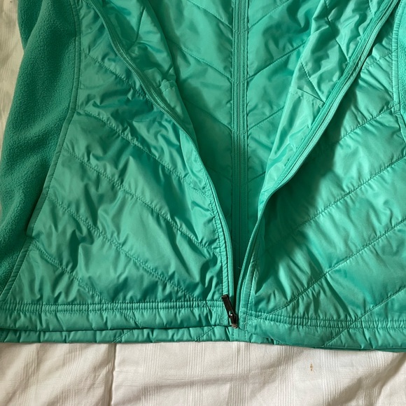 Columbia Puffer Vest-XL girls-excellent used condition-aquamarine- - Picture 8 of 10